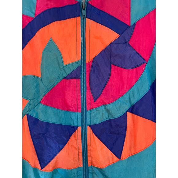Vintage Indications 1980's 1990's Ski Jacket Windbreaker - Size Oversized Small - Picture 2 of 9